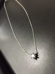 Pt850 ダイヤネックレス
