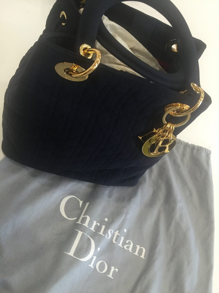 Christian Dior 黒 バッグ