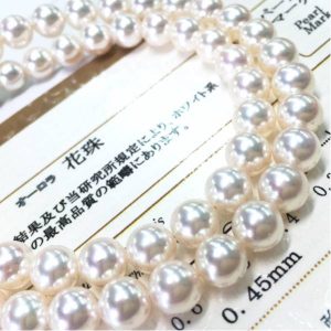 花球アコヤパールネックレス
