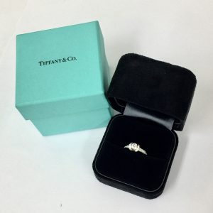 TIFFANY&CO. ティファニー Pt950プラチナダイヤリング