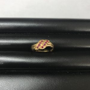 K18ルビーリング