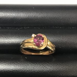 K18 ガーネットリング