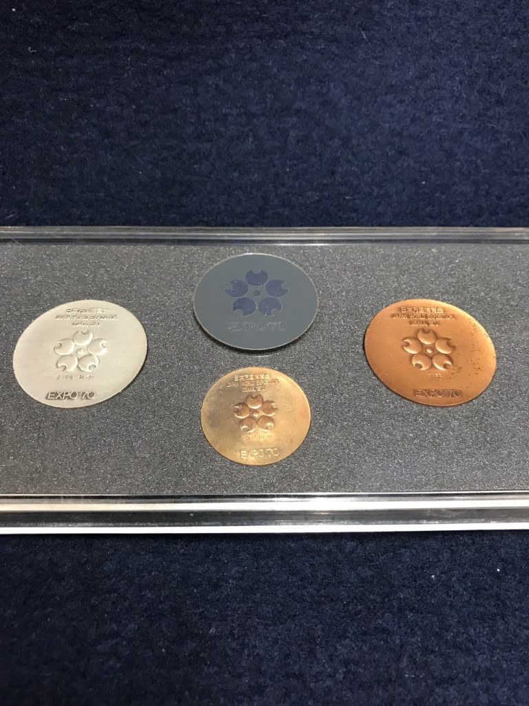 EXPO70記念金・銀・銅メダルセット
