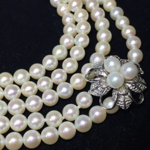 天然アコヤ本真珠ロングネックレス