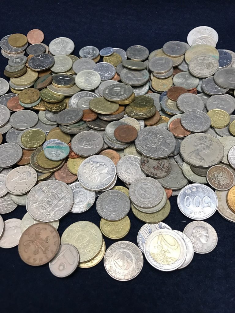 外国硬貨 古銭  4.2kg まとめ売り