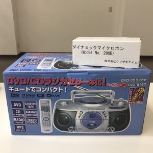 DVD/CDラジカセ