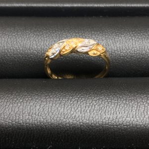 K18コンビ ダイヤモンドリング