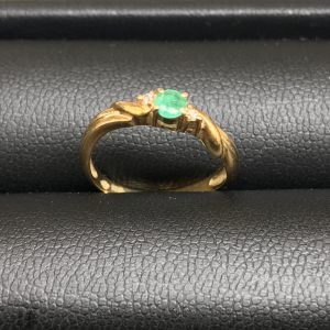 エメラルド 18Kリング
