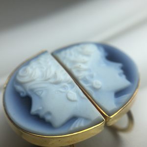 K18 カメオイヤリング