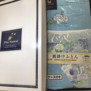 Plus Natural 肌掛けふとん ピロケース(枕カバー)付