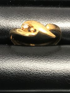 K18ダイヤモンドリング