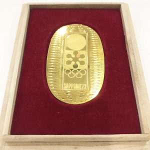 22金 札幌オリンピック記念小判