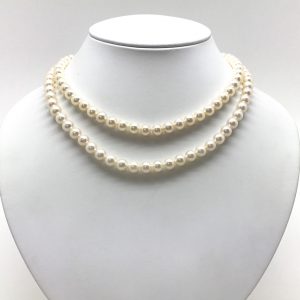 ロングパール(本真珠)ネックレス