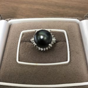 Pt900パール リング