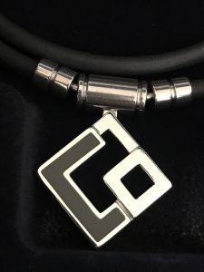 Colantotteコラントッテ 　TAO ネックレス AURA ブラック 磁器ネックレス