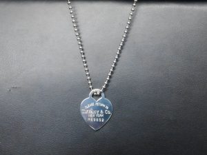 リターン トゥ ハート タグ ネックレス