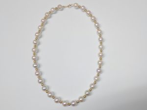 K18 真珠ネックレス