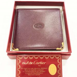 カルティエ 二つ折り財布