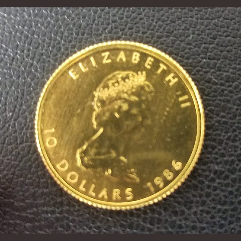 純金 K24 メイプル金貨