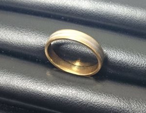 K18 Pt850 コンビ リング