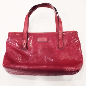 GUCCI 横型トートバッグ GGインプリメ ダークピンク