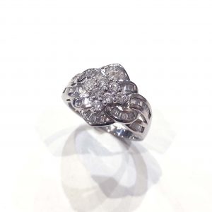 Pt900 メレダイヤリング