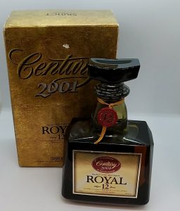 未開栓SUNTORY ROYAL Century 2001 サントリー ローヤル12年 記念ボトル