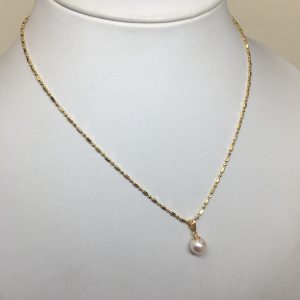 K18 パールトップネックレス