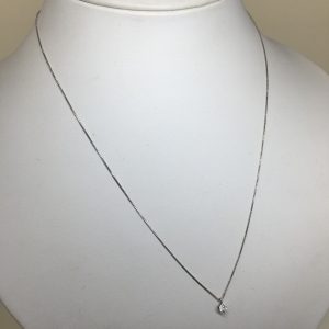 Pt900ダイヤトップ ネックレス