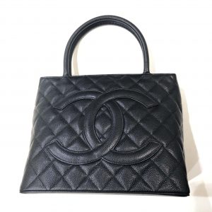 CHANEL キャビアスキン復刻トートバッグ