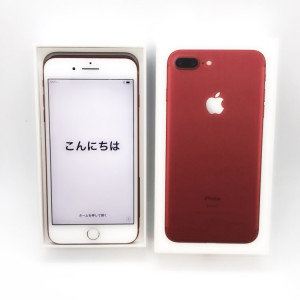 docomo Apple iPhone7 Plus 256GB　レッド