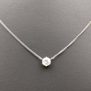 Pt900 ダイヤモンド ネックレス