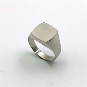 Pt900 印台リング