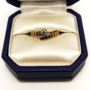 K18 ダイヤモンドリング