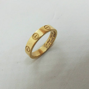 カルティエ   リング  K18PG