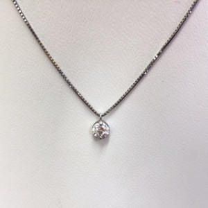 Pt850ダイヤモンドネックレス