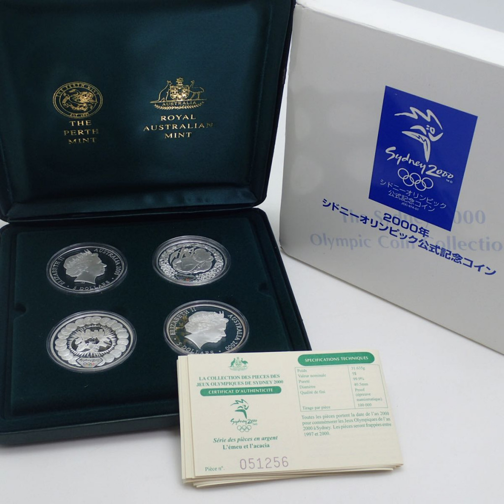 2000年シドニーオリンピック公式記念コインの買取実績 | 買取専門店 