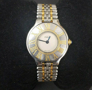 カルティエ マスト21 コンビ レディース 時計