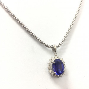 タンザナイト ネックレス