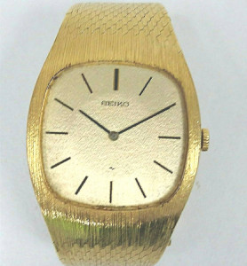 セイコー 18K メンズ腕時計