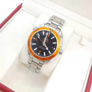 オメガ メンズ シーマスター プラネットオーシャン クロノグラフ