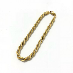 K18コンビブレスレット