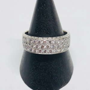 K18 1.24ct ダイヤモンドリング