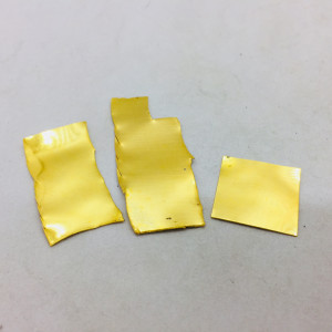 歯科用金プレート