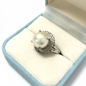 Pt900パールリング