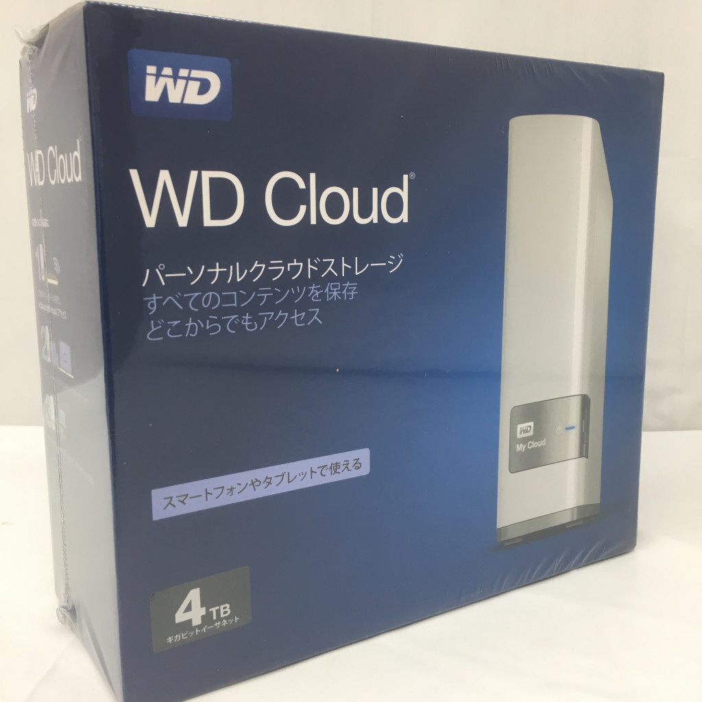 WESTERN DIGITAL　WD Cloud 4TB　パーソナルクラウドストレージ