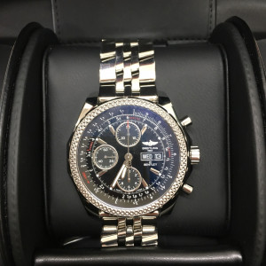 ブライトリング ベントレーGT ネイビー文字盤