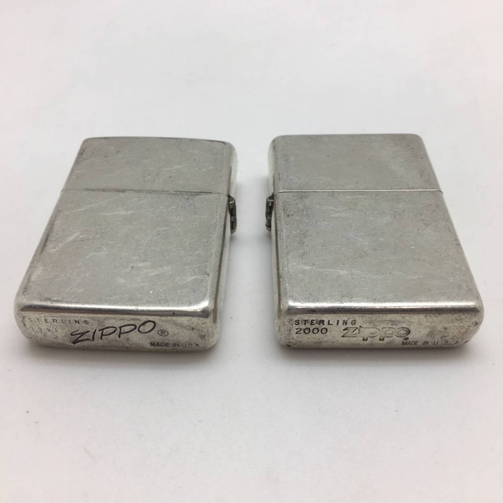 日本製・綿100% zippo ジッポー スターリングシルバー 2000 - 通販