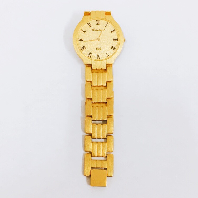 K24 クレアトゥール　金無垢腕時計