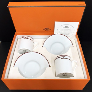 HERMES リズムコレクション カップ&ソーサーセット